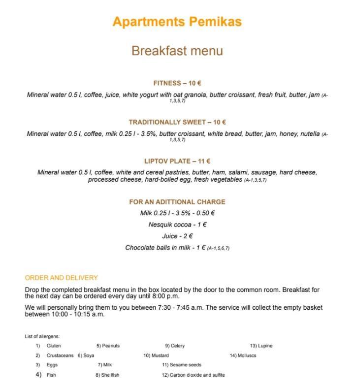 Apartments Pemikas II Липтовски-Микулаш Экстерьер фото